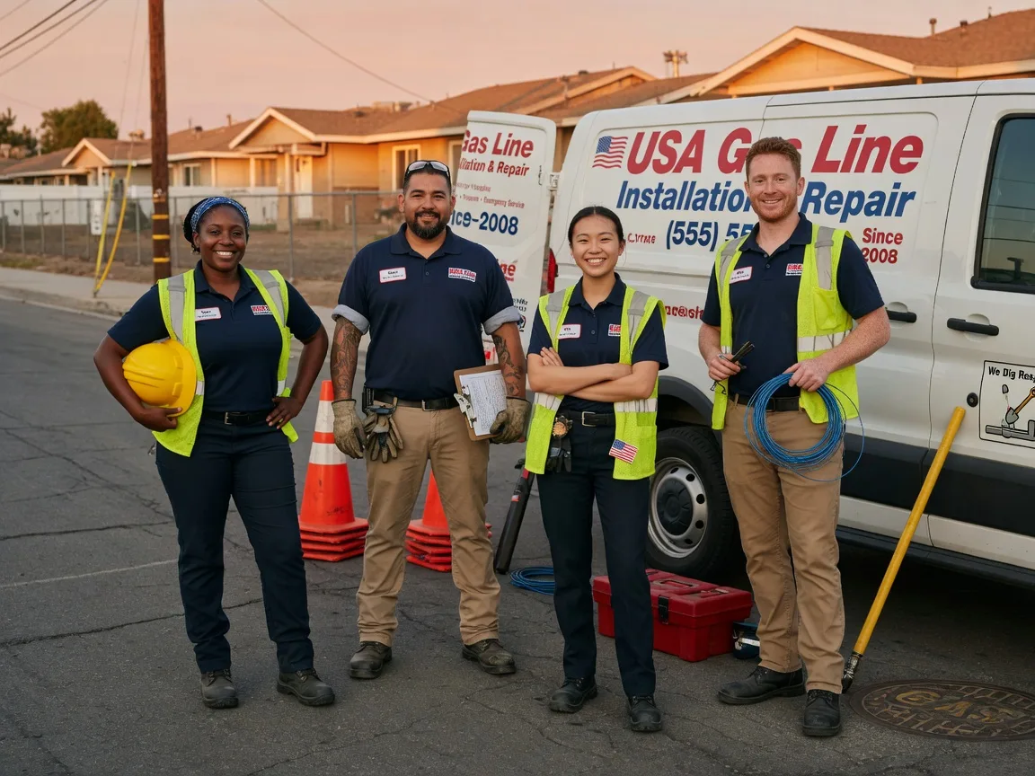 Gas Line Installation company in Sandy Lake, PA